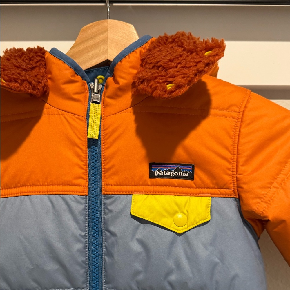 Patagonia | Tribbles Reversible Winter Jacket | Detachable Hood | 4T